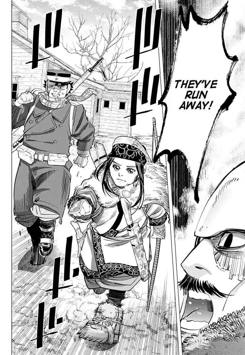 Golden Kamuy Ch. 211 Furious Shiraishi