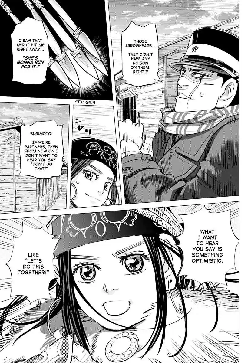 Golden Kamuy Ch. 211 Furious Shiraishi