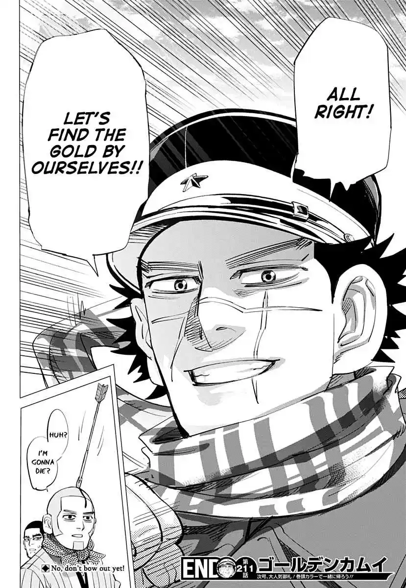Golden Kamuy Ch. 211 Furious Shiraishi