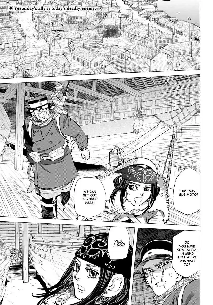 Golden Kamuy Ch. 212 Raised Hackles
