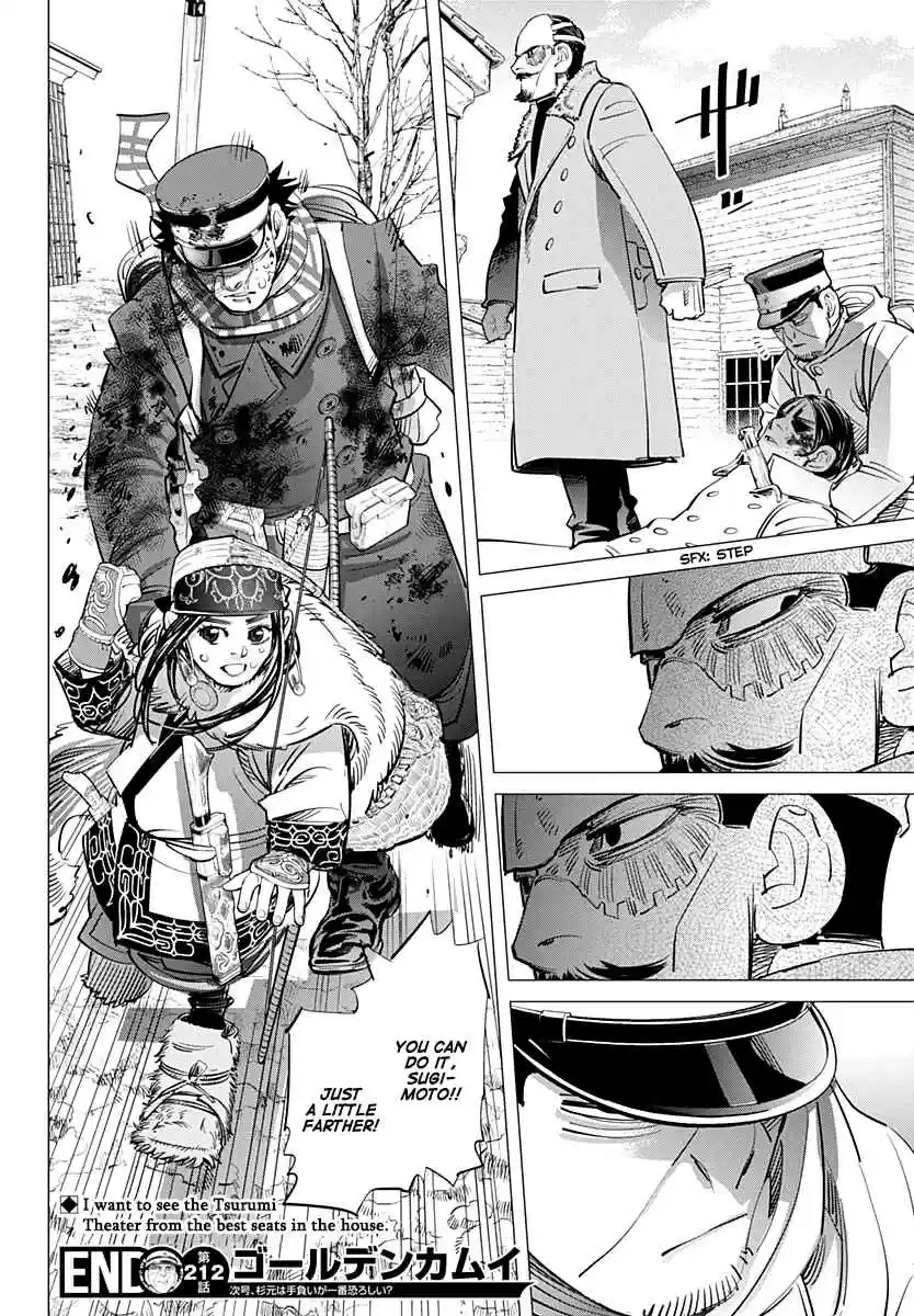 Golden Kamuy Ch. 212 Raised Hackles