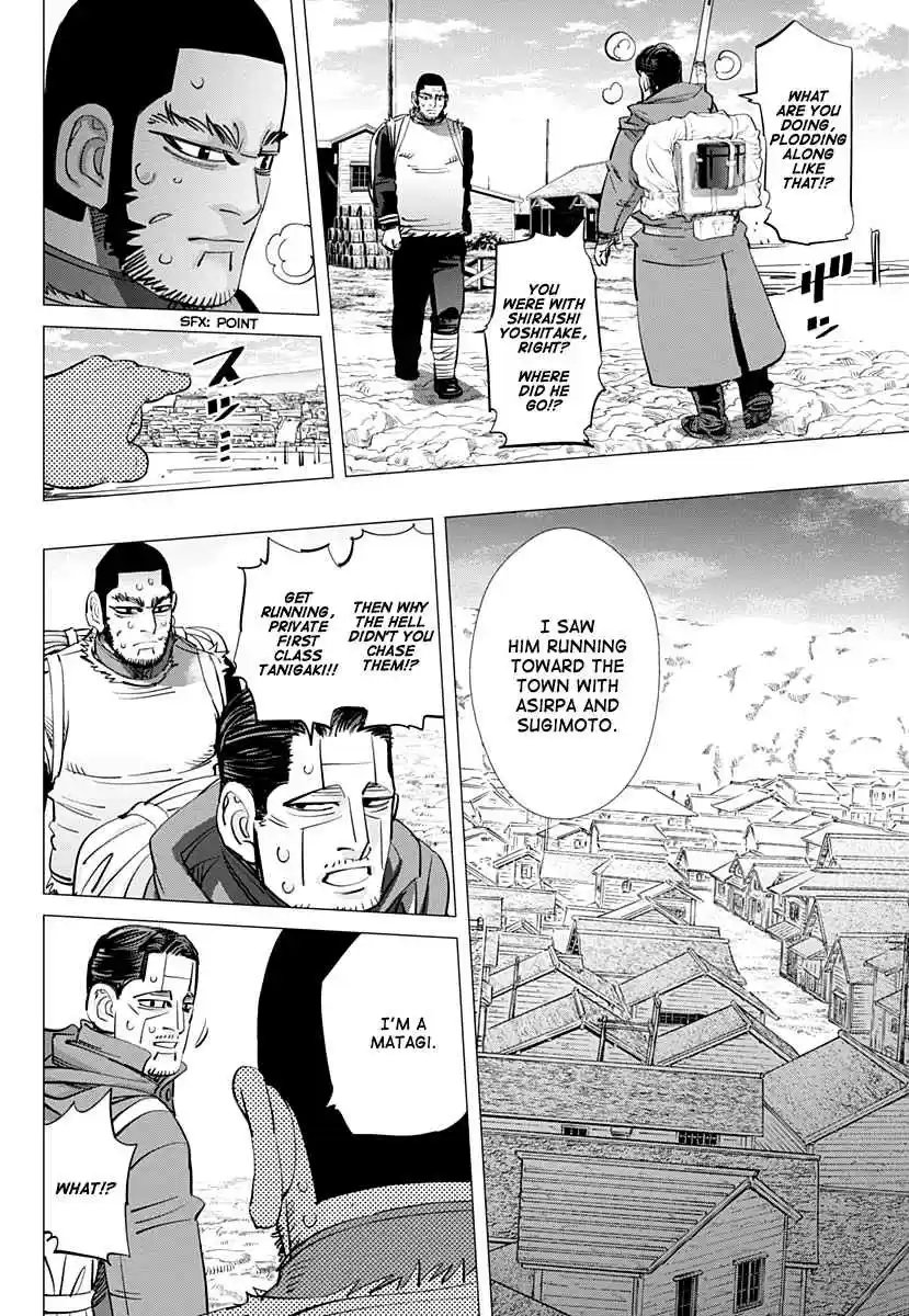 Golden Kamuy Ch. 213 Escape from Karafuto