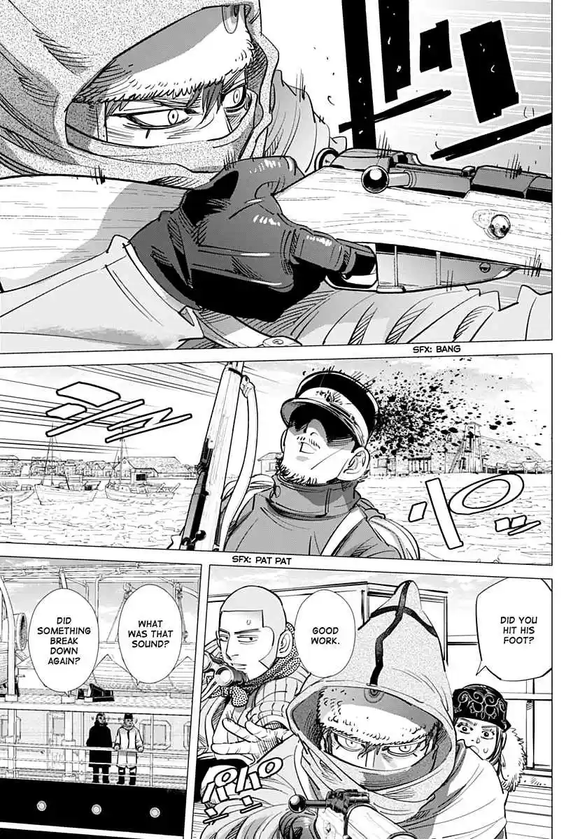 Golden Kamuy Ch. 213 Escape from Karafuto