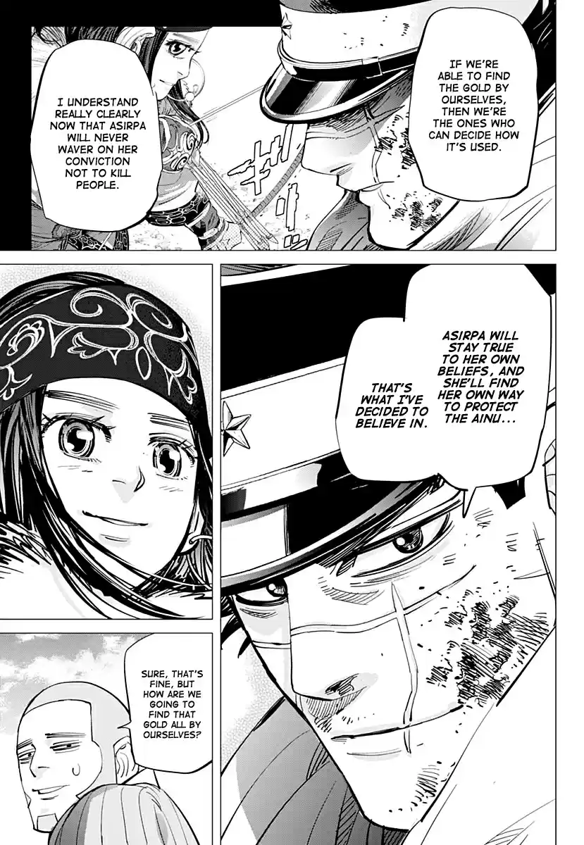 Golden Kamuy Ch. 213 Escape from Karafuto