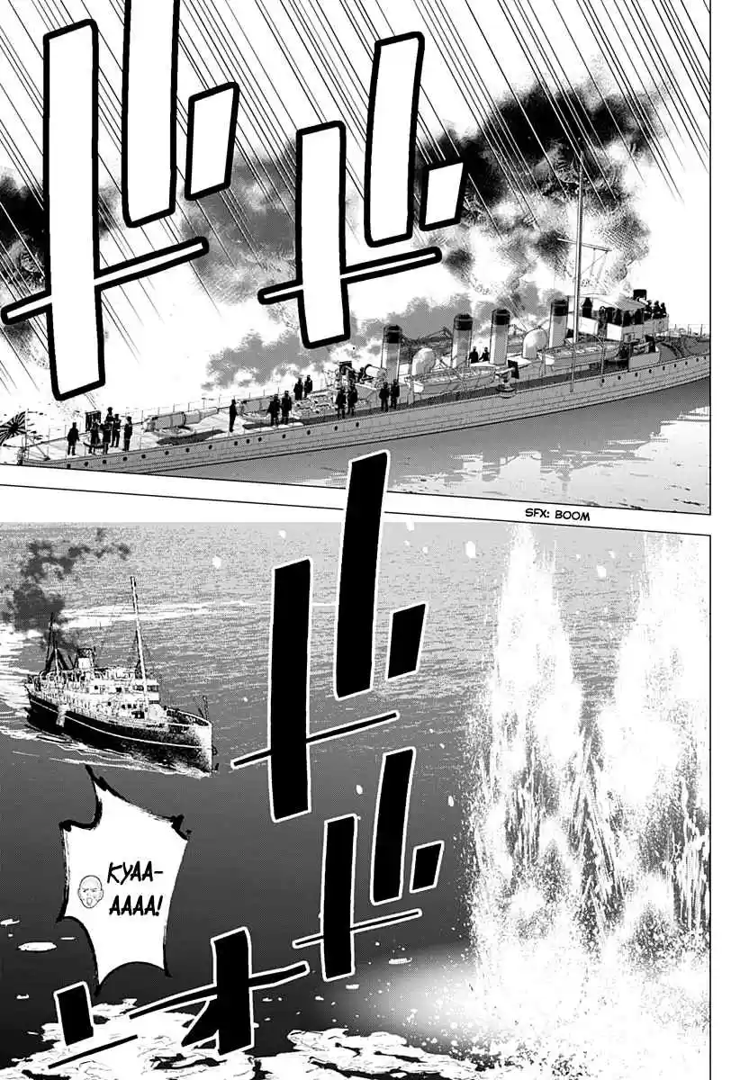 Golden Kamuy Ch. 214 Ikazuchi Class Destroyer vs. Karafuto Ferry