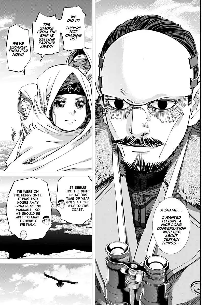 Golden Kamuy Ch. 214 Ikazuchi Class Destroyer vs. Karafuto Ferry