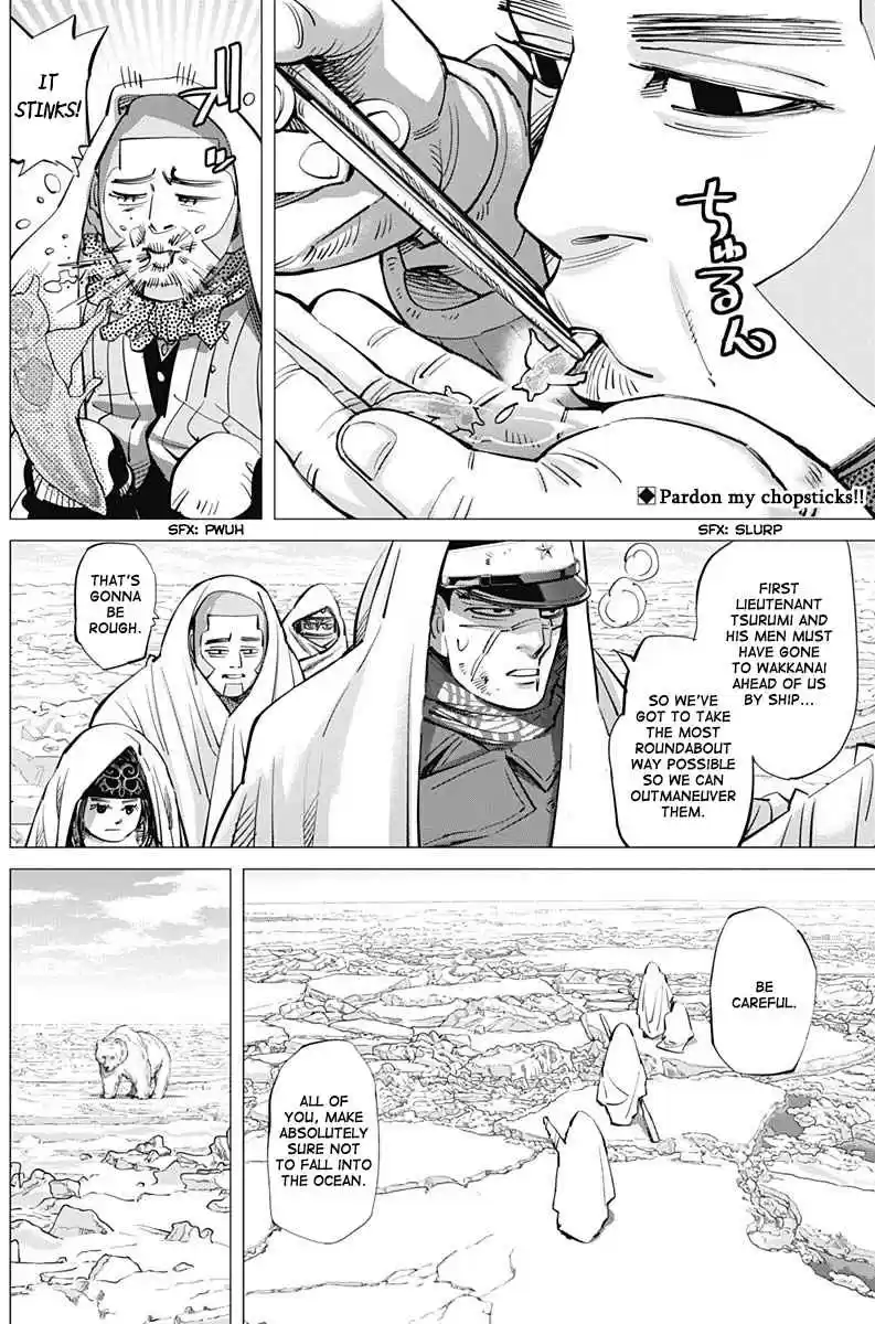 Golden Kamuy Ch. 215 Angels of the Drift Ice