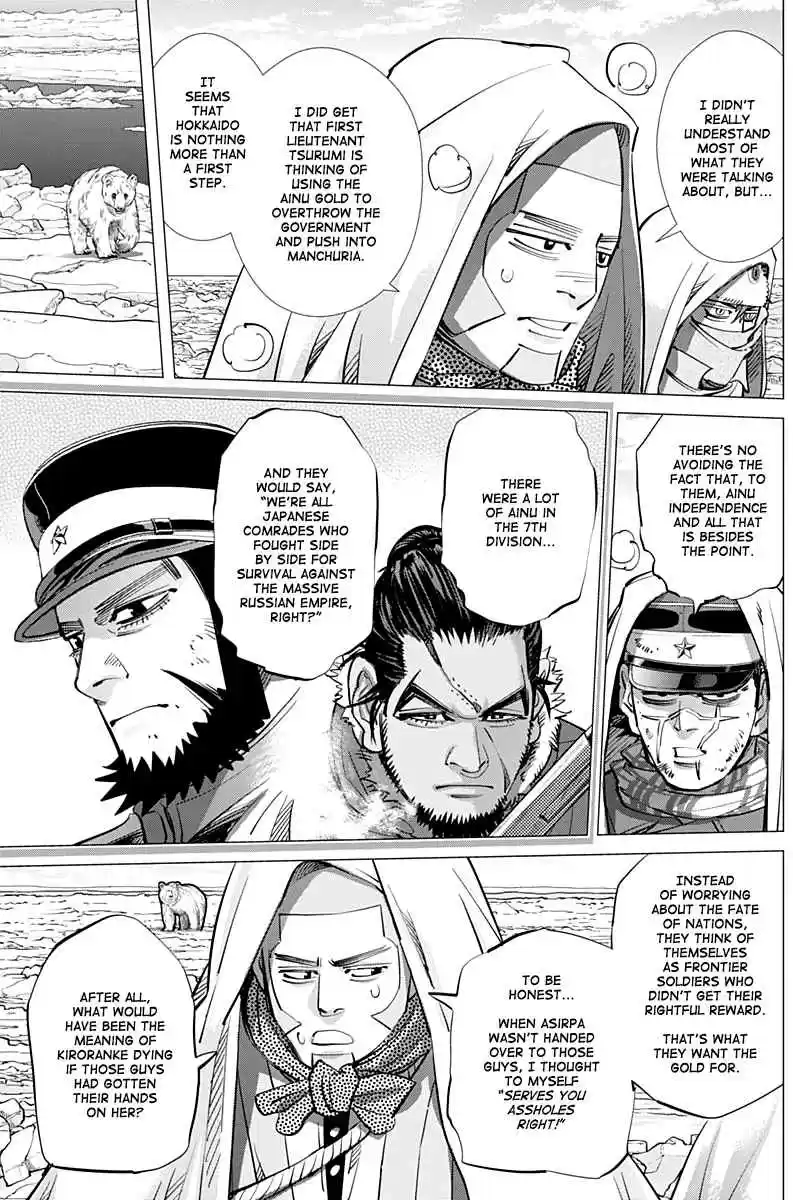 Golden Kamuy Ch. 215 Angels of the Drift Ice