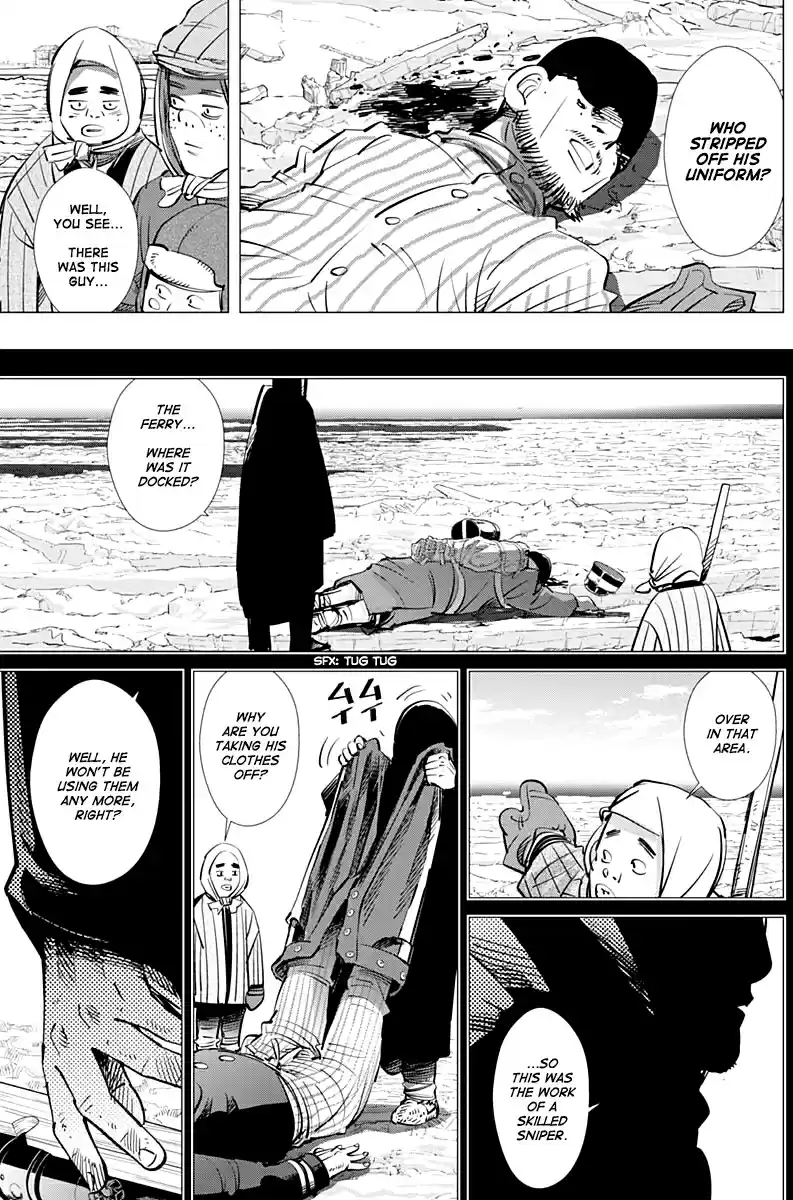 Golden Kamuy Ch. 215 Angels of the Drift Ice