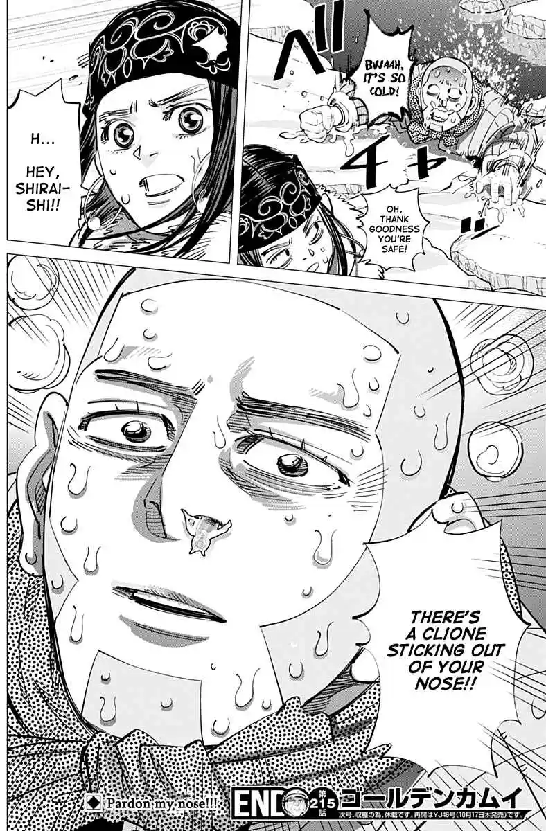 Golden Kamuy Ch. 215 Angels of the Drift Ice