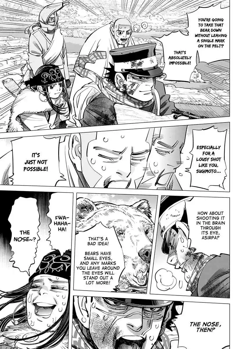 Golden Kamuy Ch. 216 Mysterious White Bear