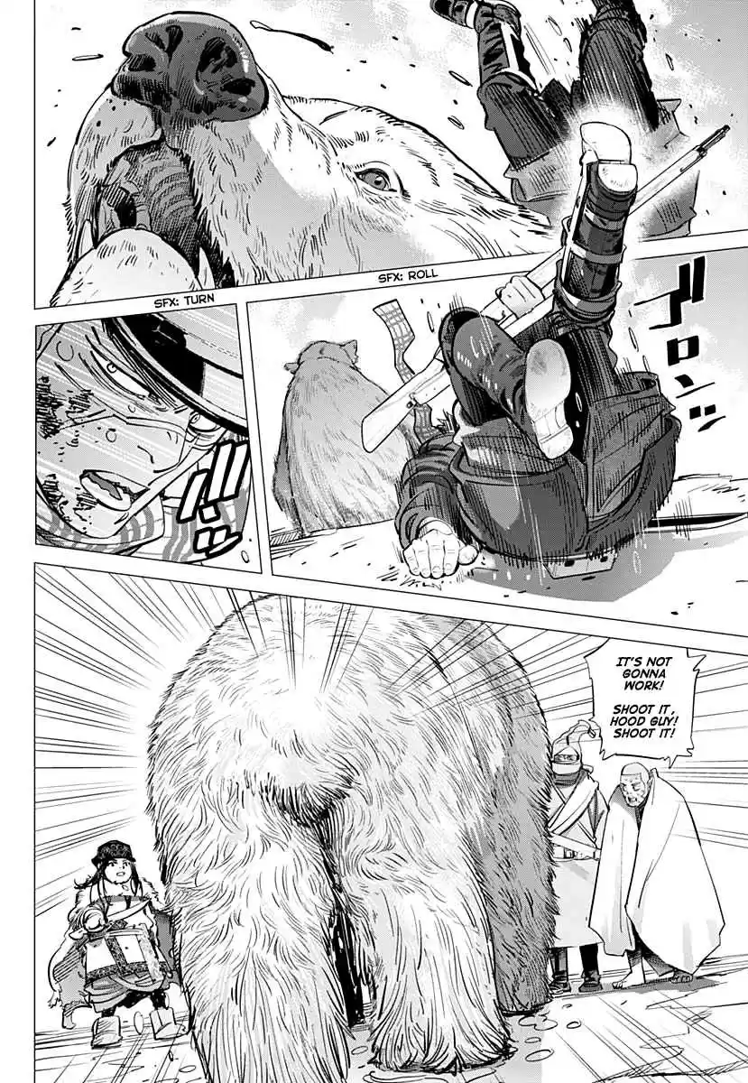 Golden Kamuy Ch. 216 Mysterious White Bear
