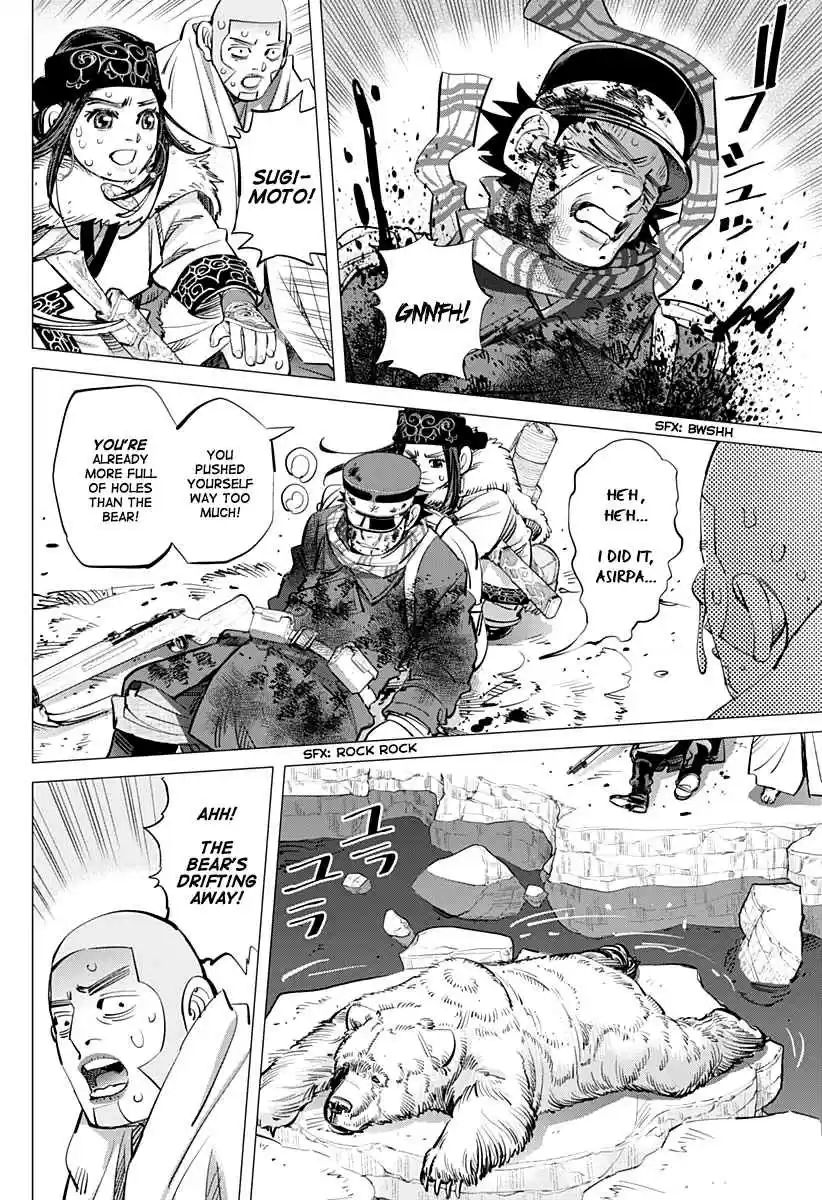 Golden Kamuy Ch. 216 Mysterious White Bear