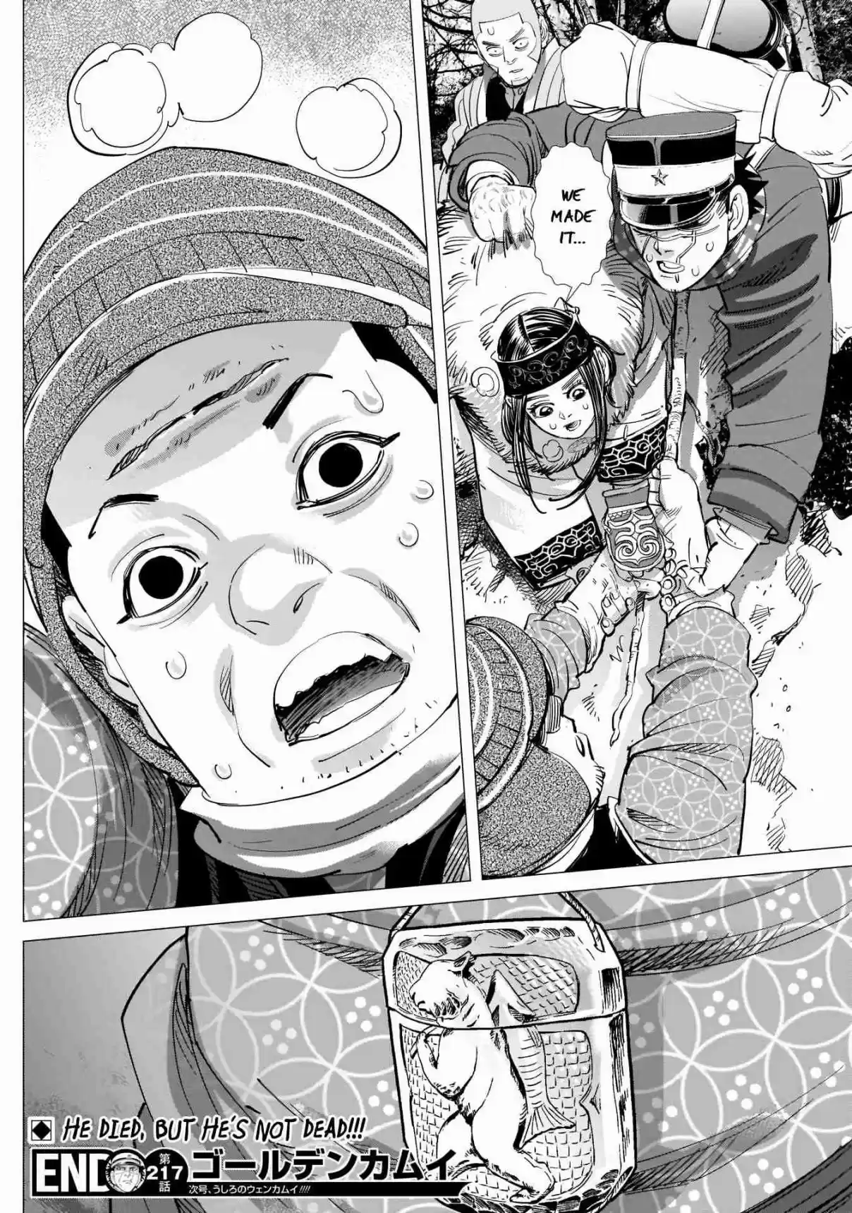 Golden Kamuy Ch. 217 In Hokkaido
