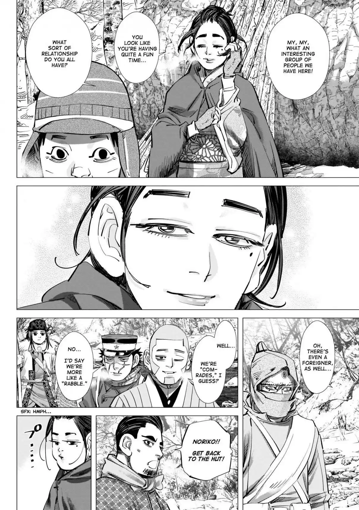 Golden Kamuy Ch. 218 The Gold Dust Panners