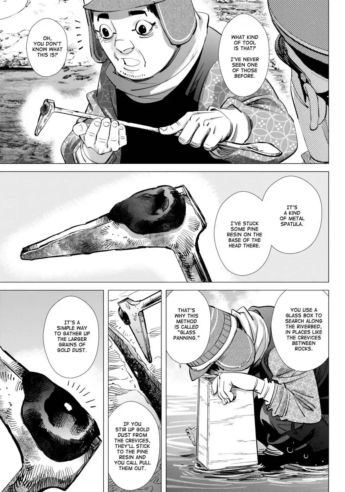 Golden Kamuy Ch. 218 The Gold Dust Panners