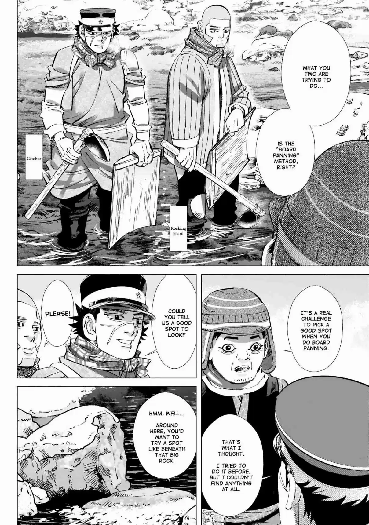 Golden Kamuy Ch. 218 The Gold Dust Panners