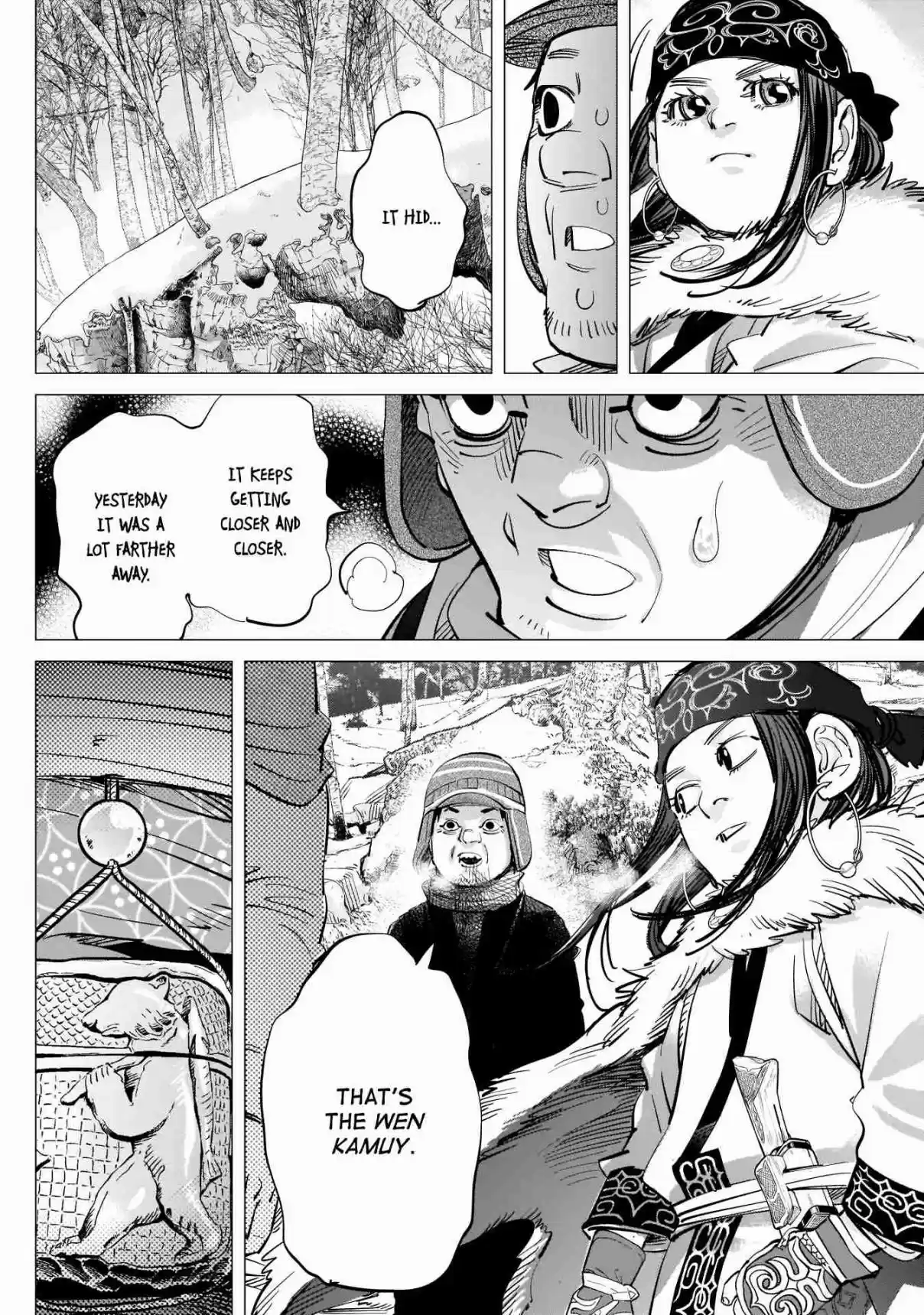 Golden Kamuy Ch. 218 The Gold Dust Panners