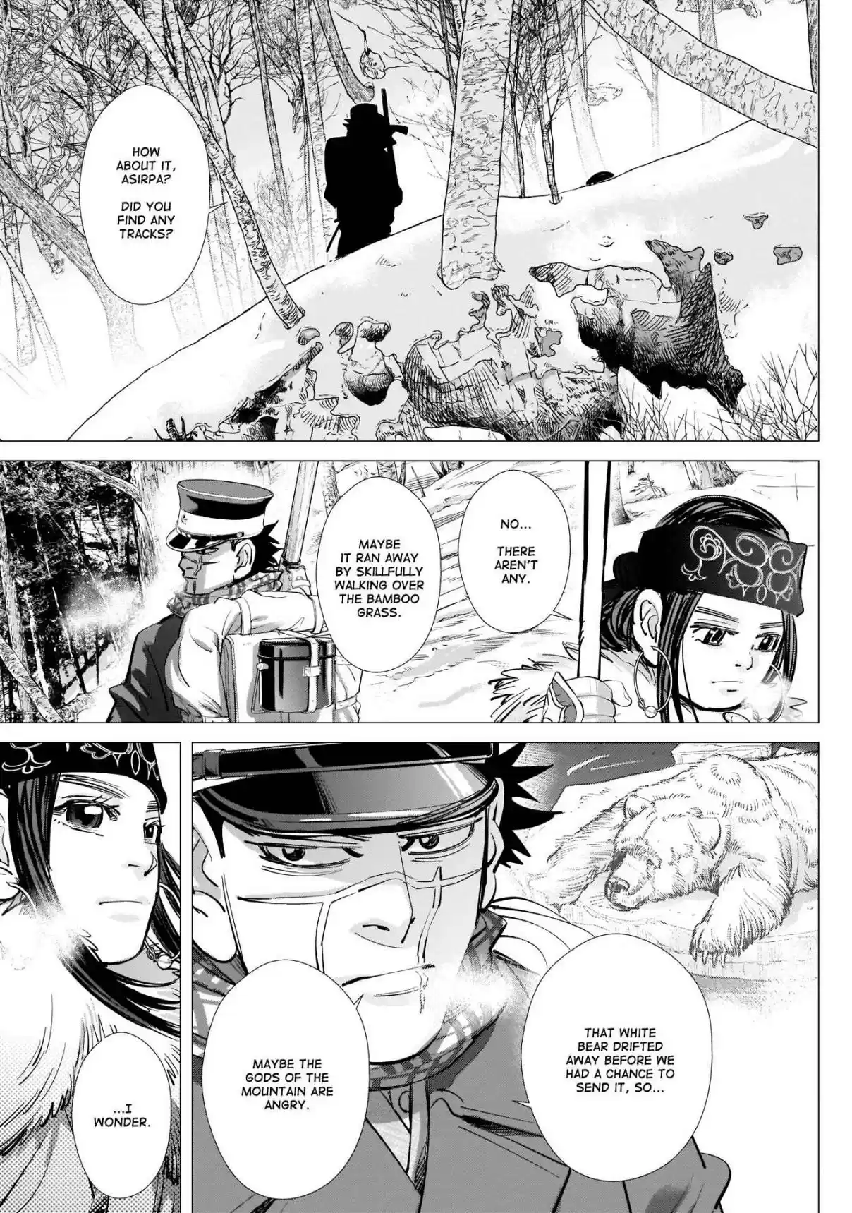 Golden Kamuy Ch. 218 The Gold Dust Panners