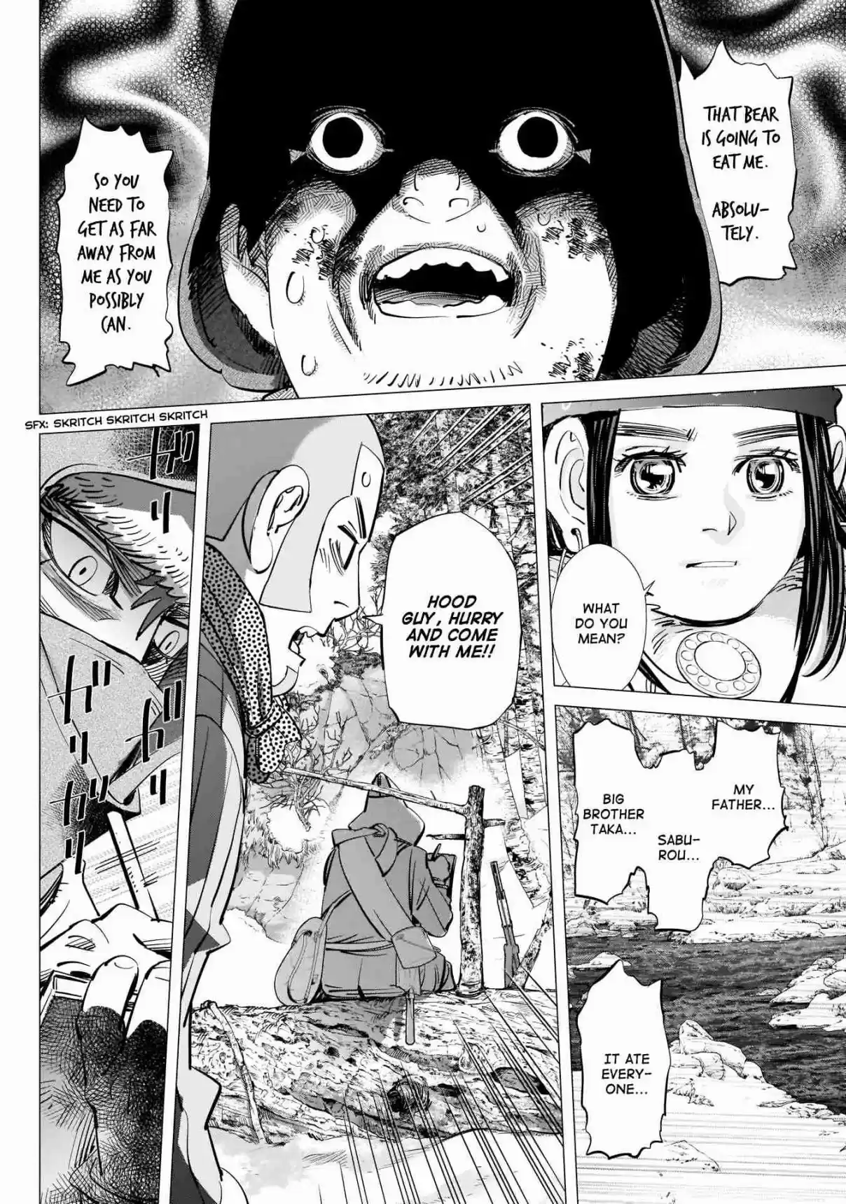 Golden Kamuy Ch. 220 Pelt