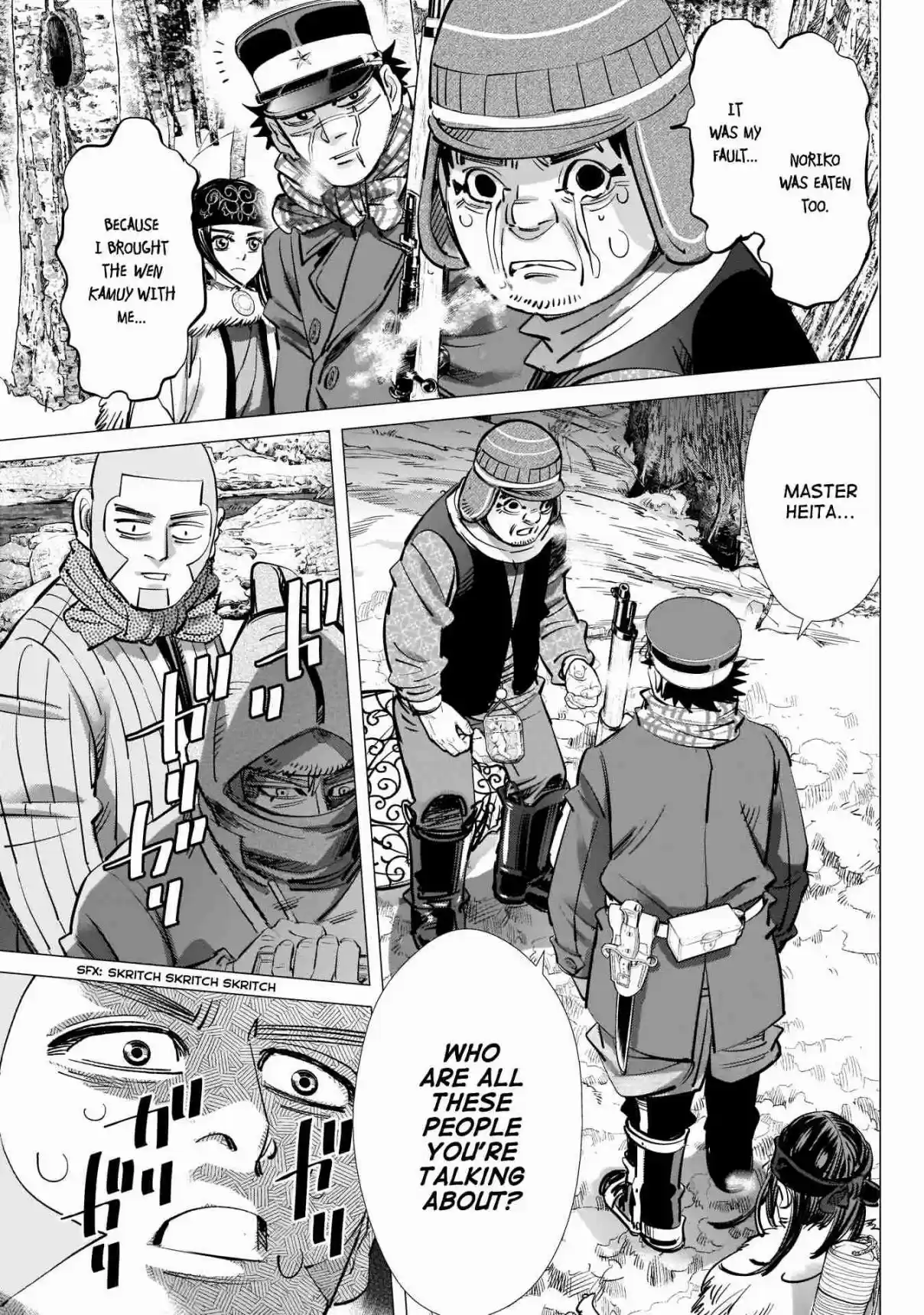 Golden Kamuy Ch. 220 Pelt