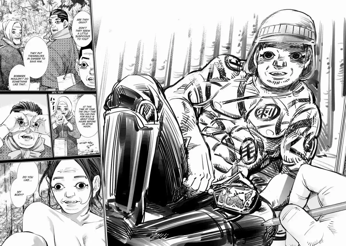 Golden Kamuy Ch. 220 Pelt