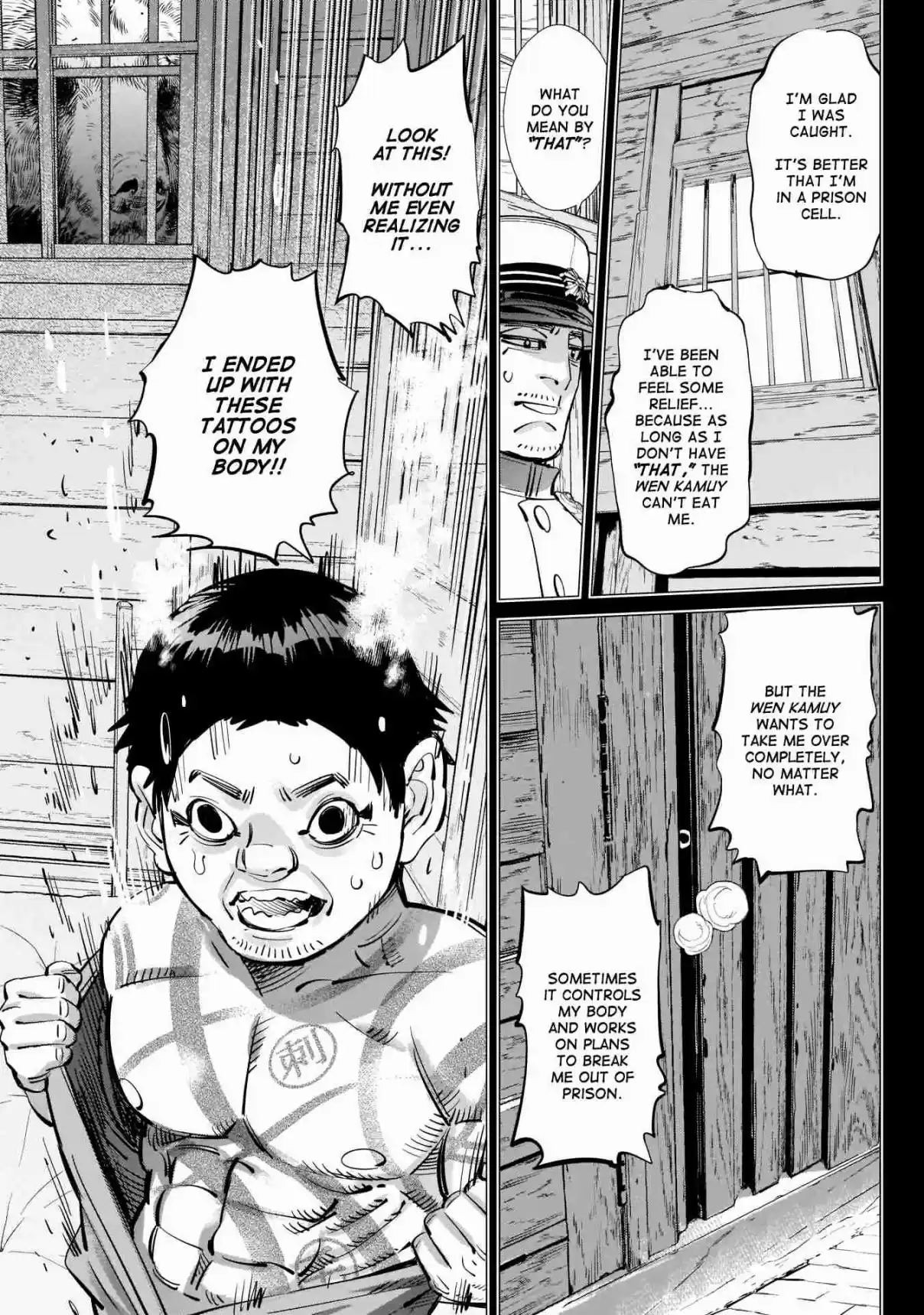Golden Kamuy Ch. 221 Bear Man
