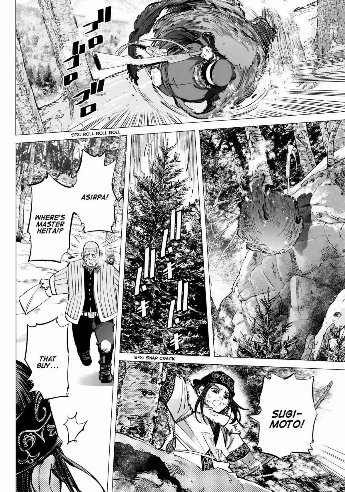 Golden Kamuy Ch. 221 Bear Man