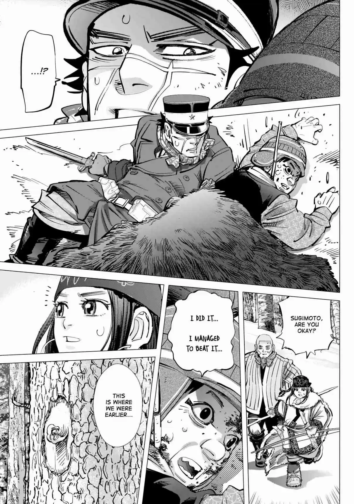 Golden Kamuy Ch. 221 Bear Man