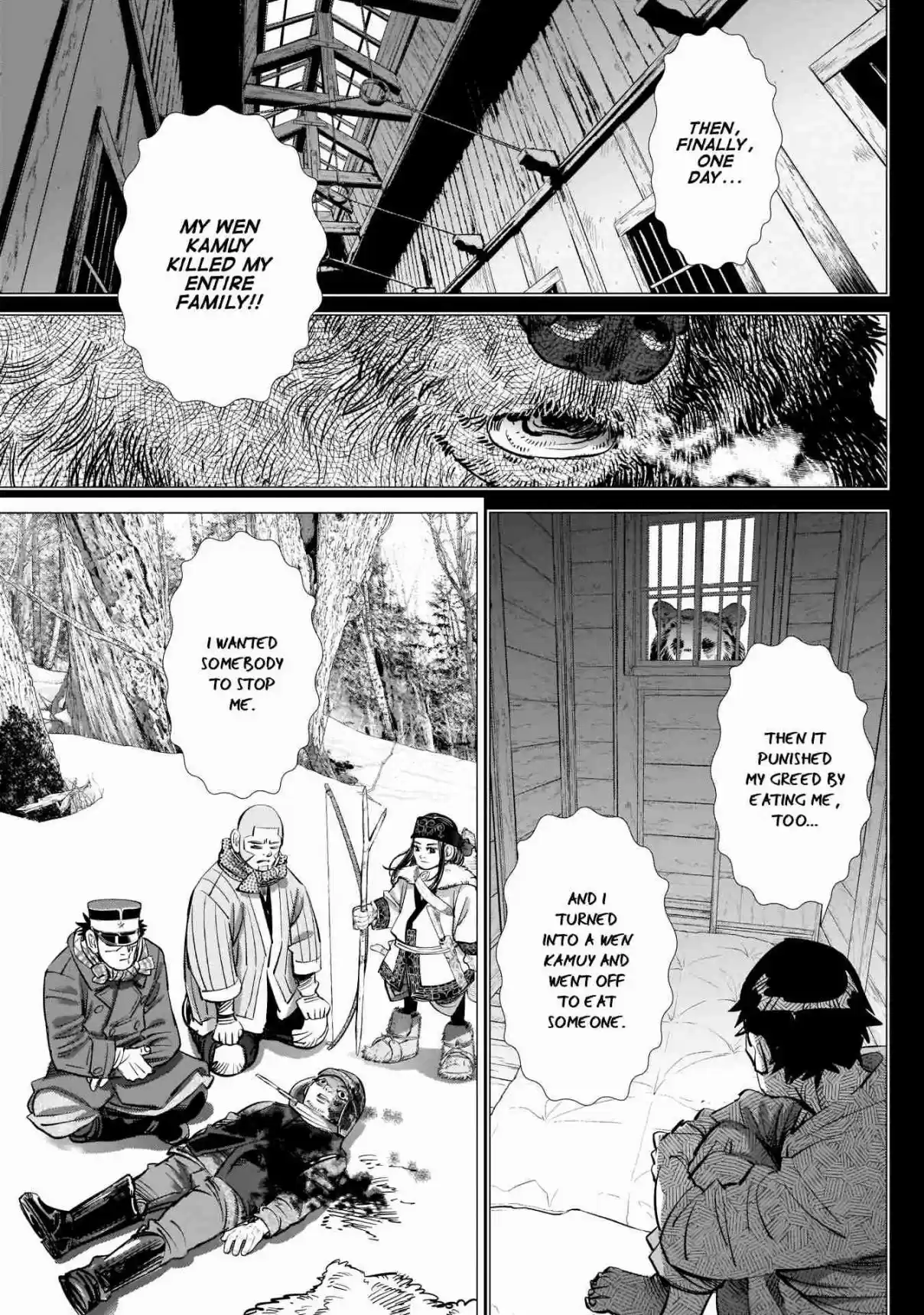 Golden Kamuy Ch. 221 Bear Man