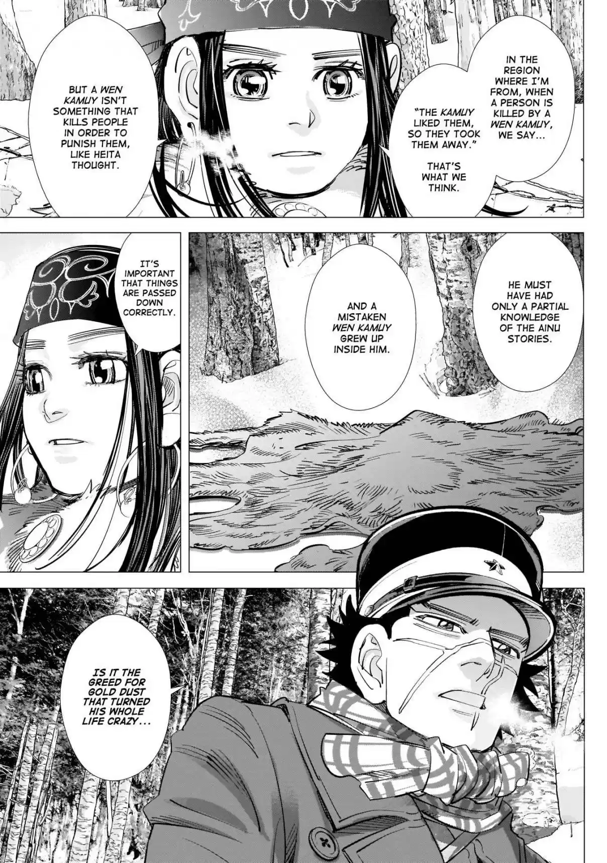 Golden Kamuy Ch. 221 Bear Man
