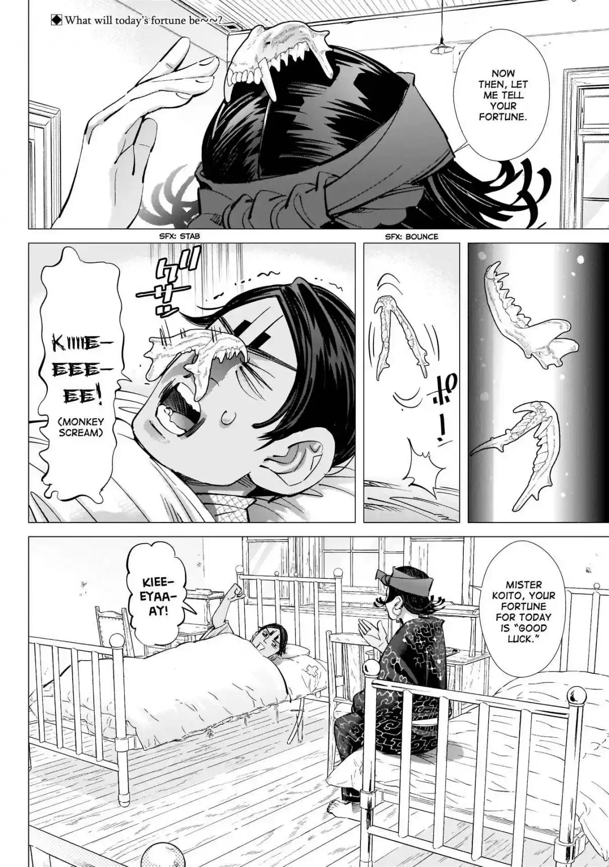 Golden Kamuy Ch. 222 Tattooed Skins