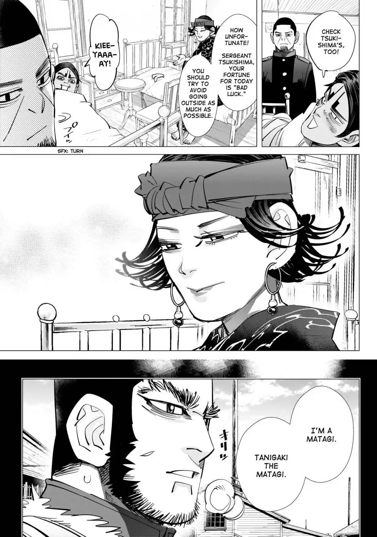 Golden Kamuy Ch. 222 Tattooed Skins