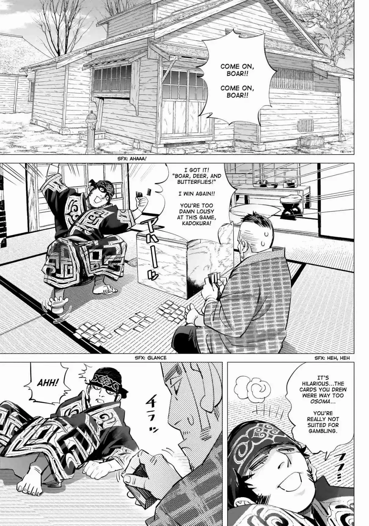 Golden Kamuy Ch. 222 Tattooed Skins