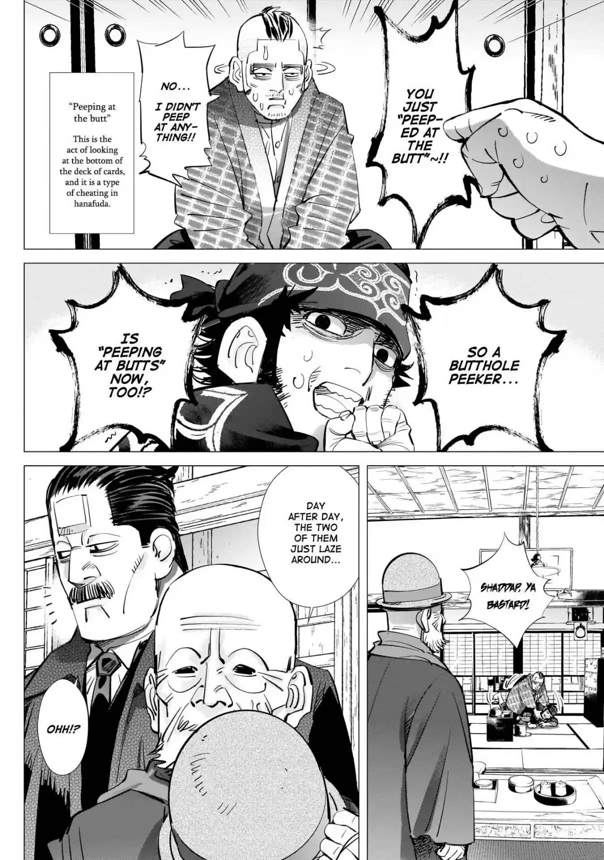 Golden Kamuy Ch. 222 Tattooed Skins