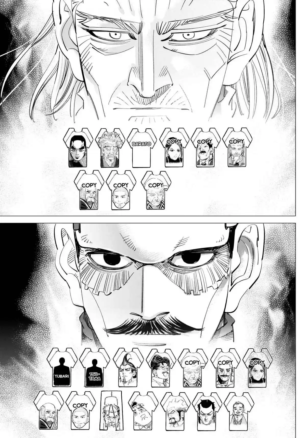Golden Kamuy Ch. 222 Tattooed Skins