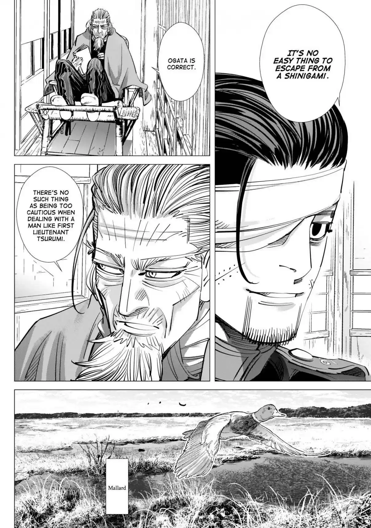 Golden Kamuy Ch. 223 Nikaidou Cheers Up