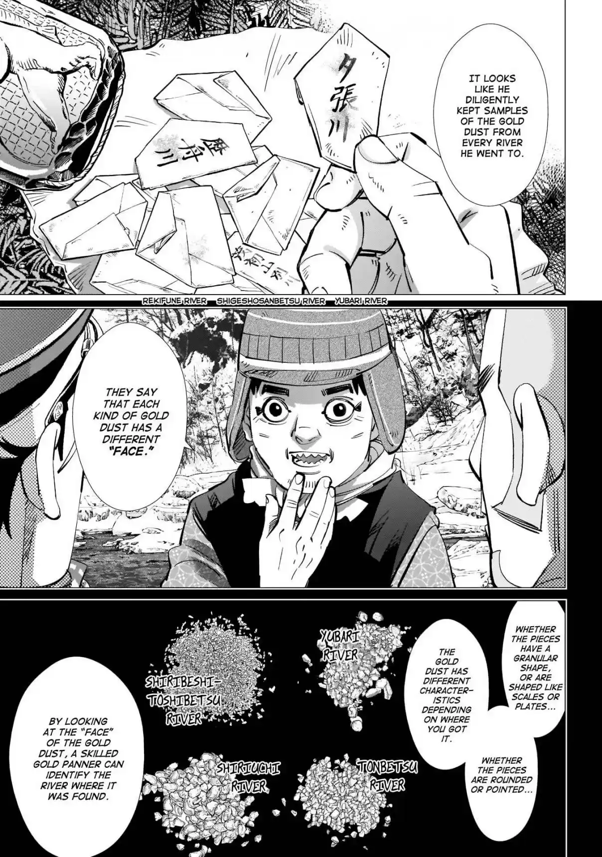 Golden Kamuy Ch. 224 On the Shores of Lake Shikotsu