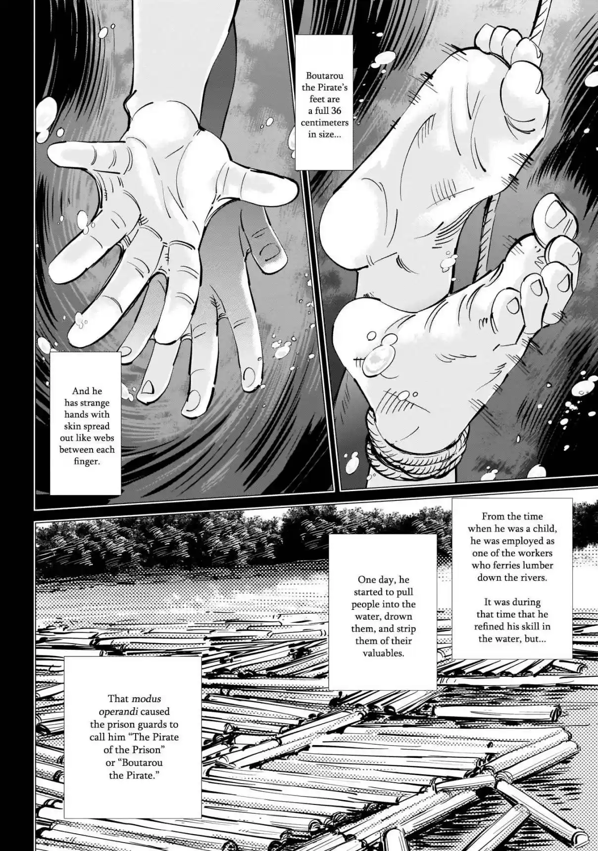 Golden Kamuy Ch. 224 On the Shores of Lake Shikotsu