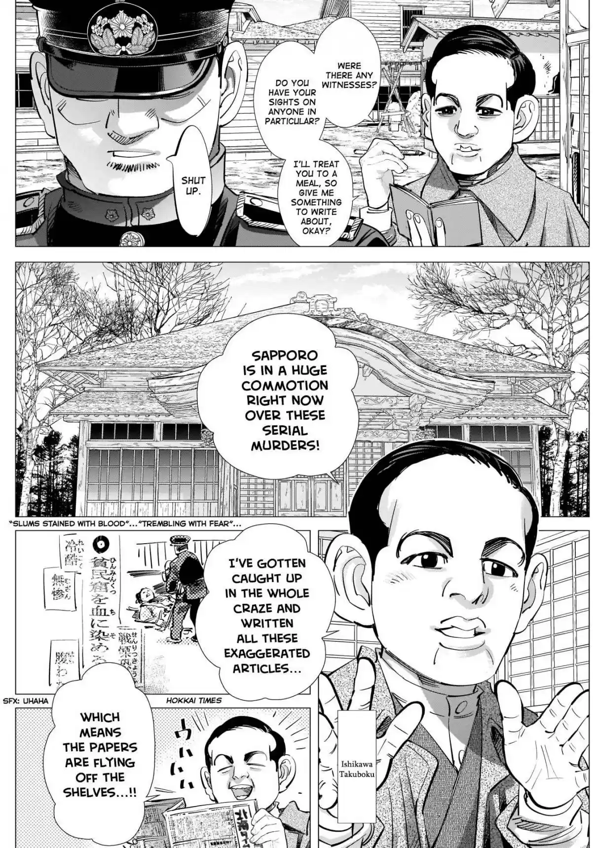 Golden Kamuy Ch. 225 Slums
