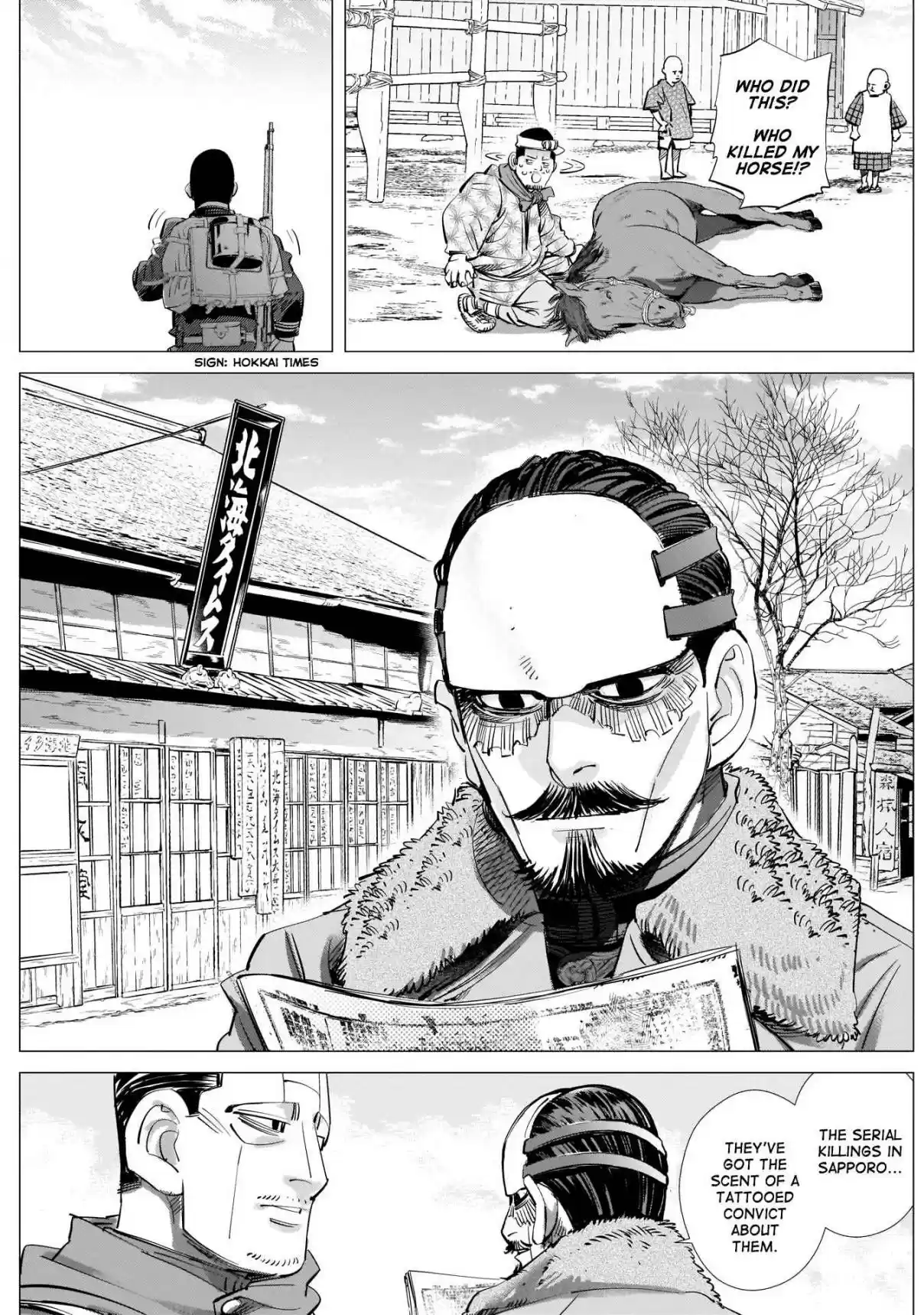 Golden Kamuy Ch. 225 Slums
