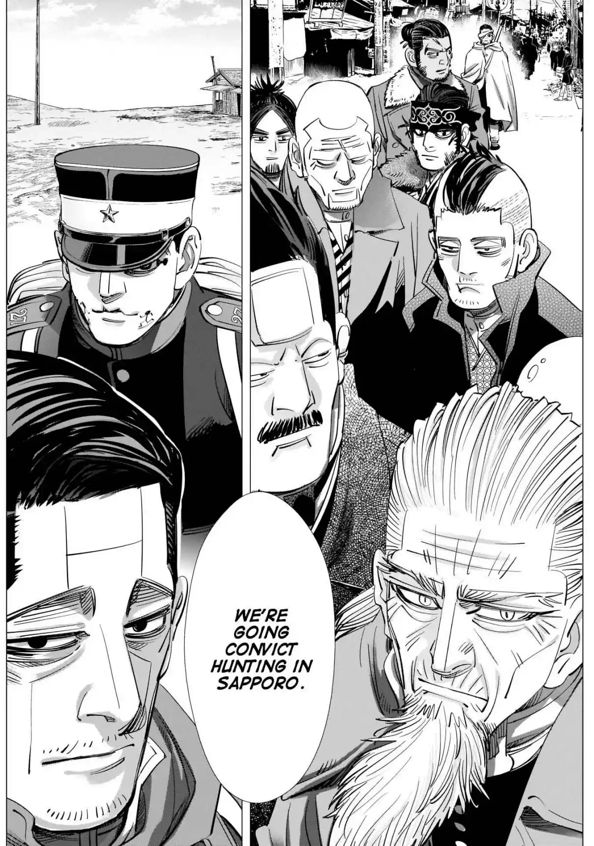 Golden Kamuy Ch. 225 Slums