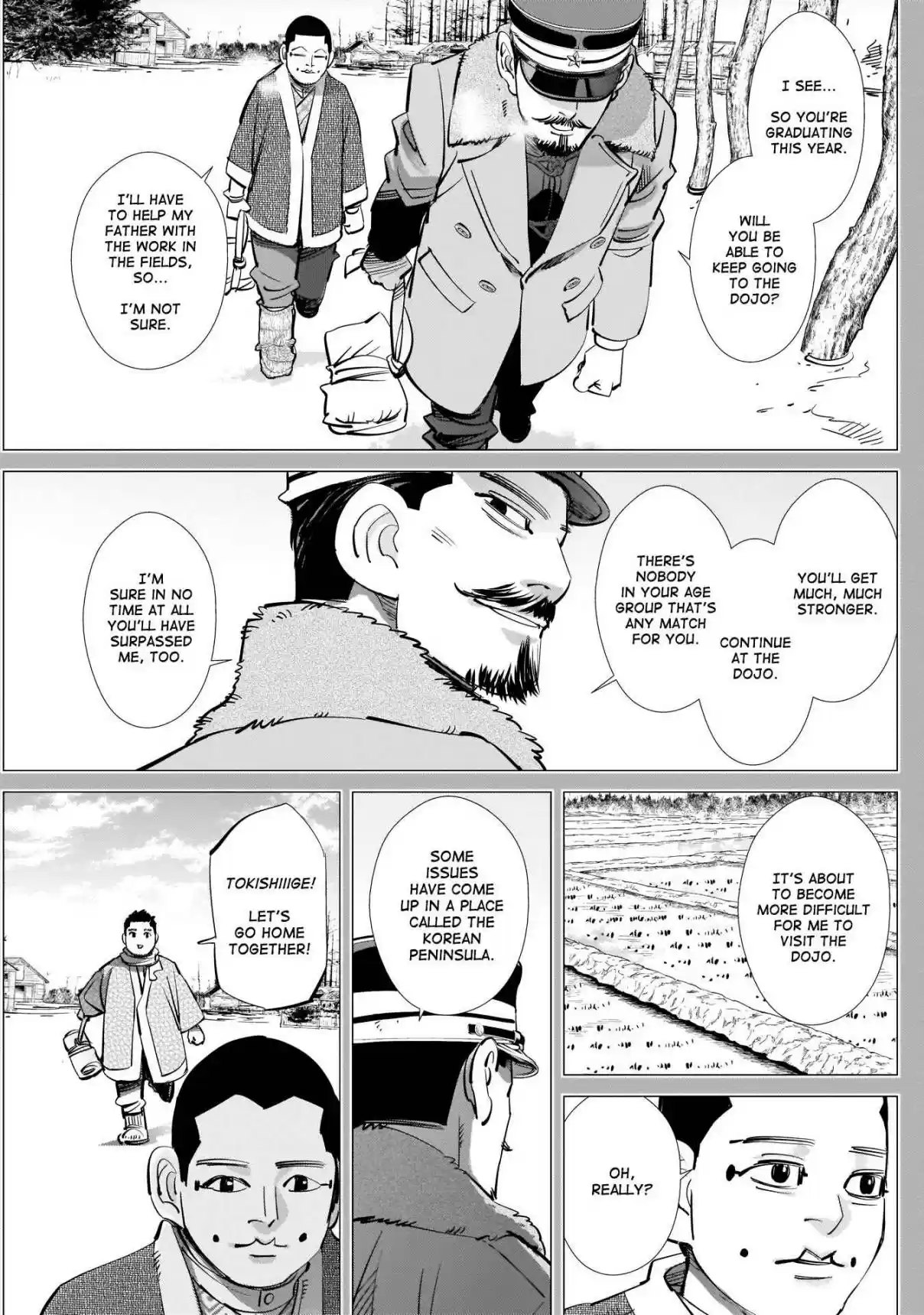 Golden Kamuy Ch. 226 Sacred Ground