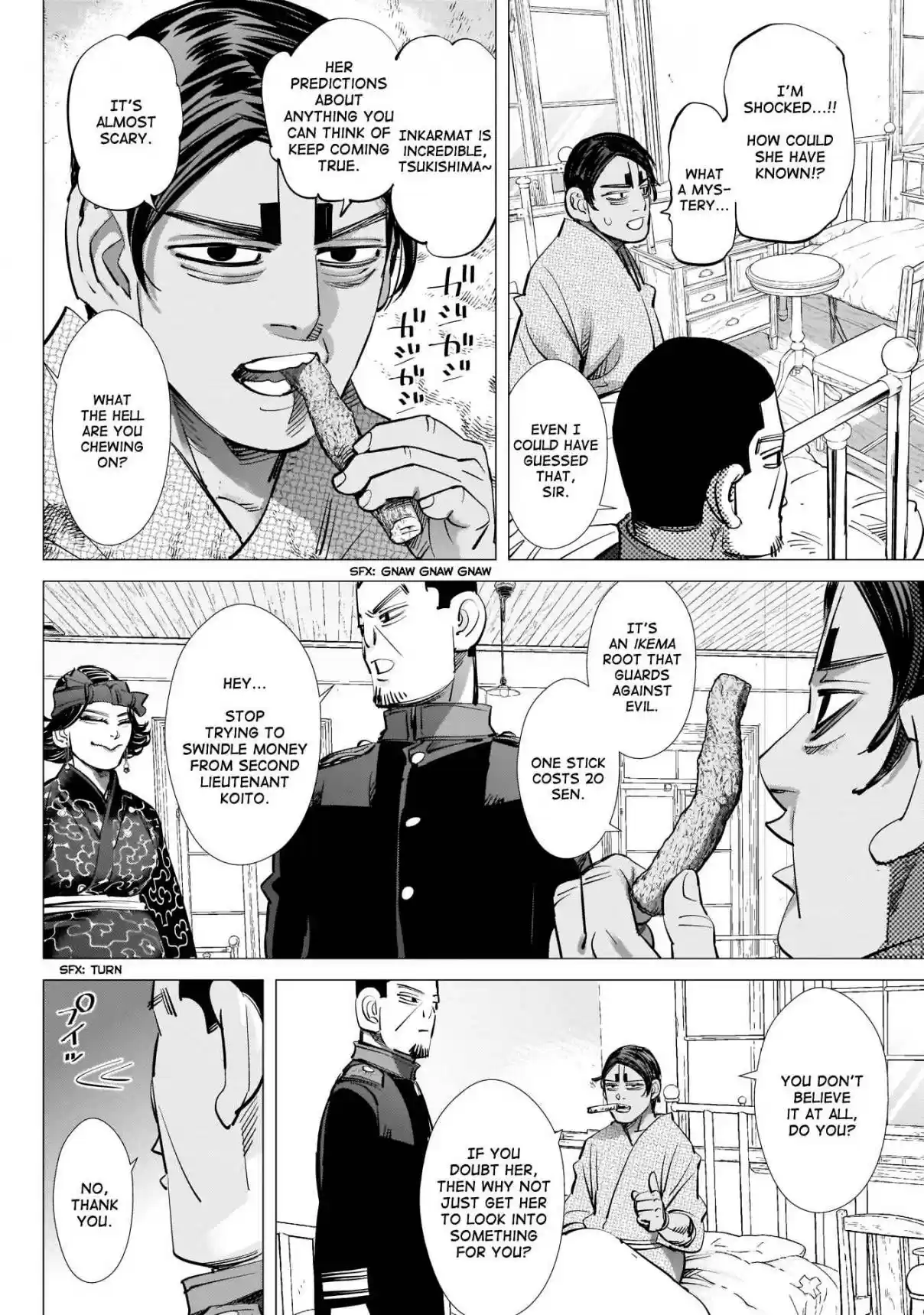 Golden Kamuy Ch. 227 Partners in Crime