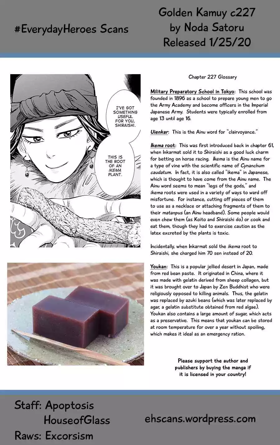 Golden Kamuy Ch. 227 Partners in Crime