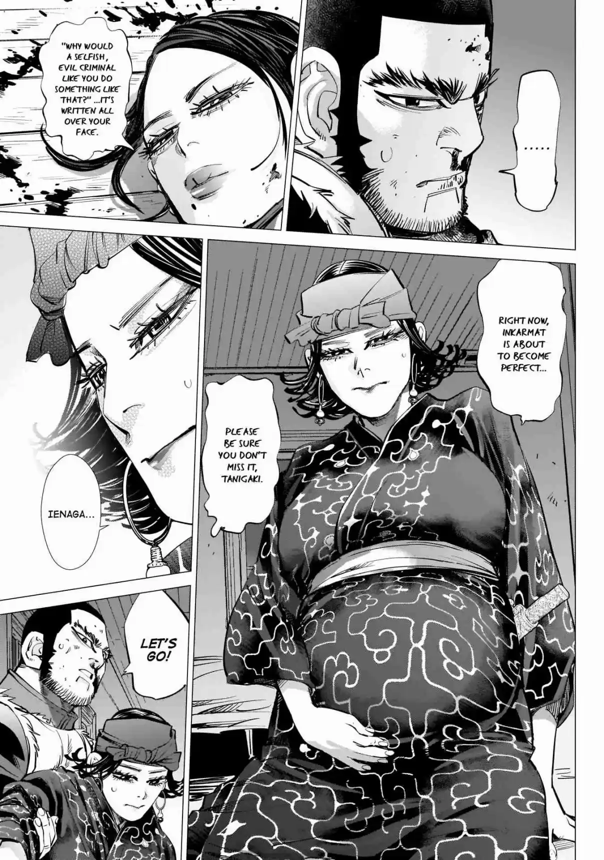 Golden Kamuy Ch. 230 Ienaga Kano