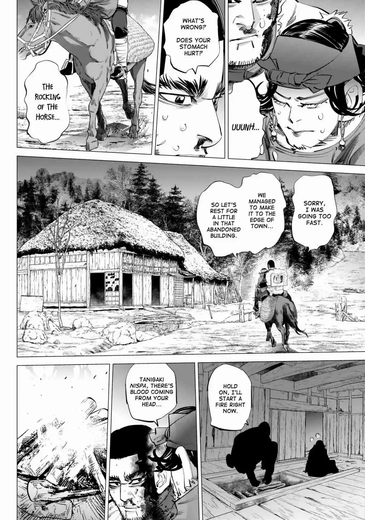 Golden Kamuy Ch. 230 Ienaga Kano