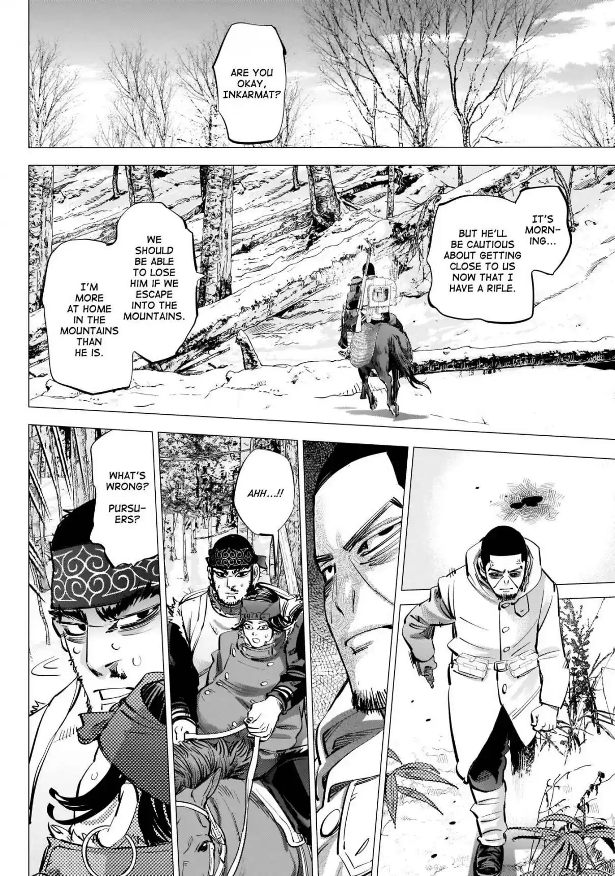 Golden Kamuy Ch. 230 Ienaga Kano