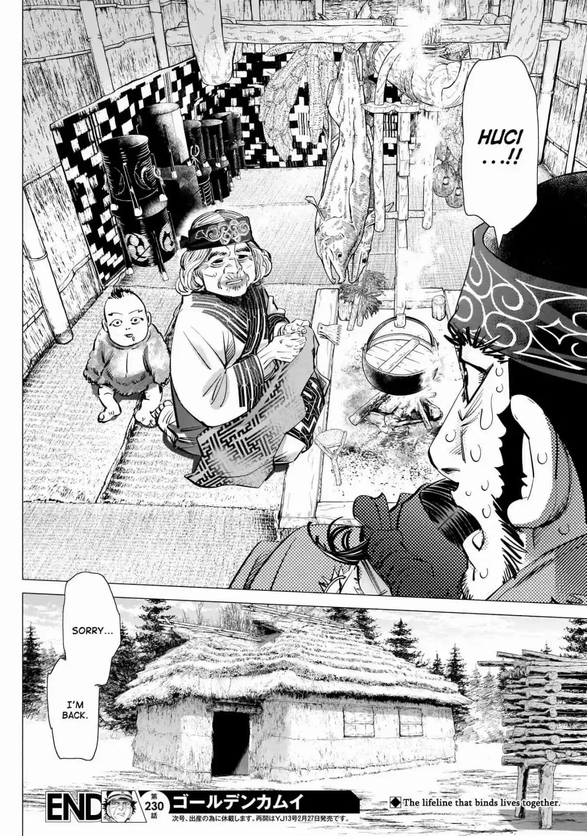 Golden Kamuy Ch. 230 Ienaga Kano