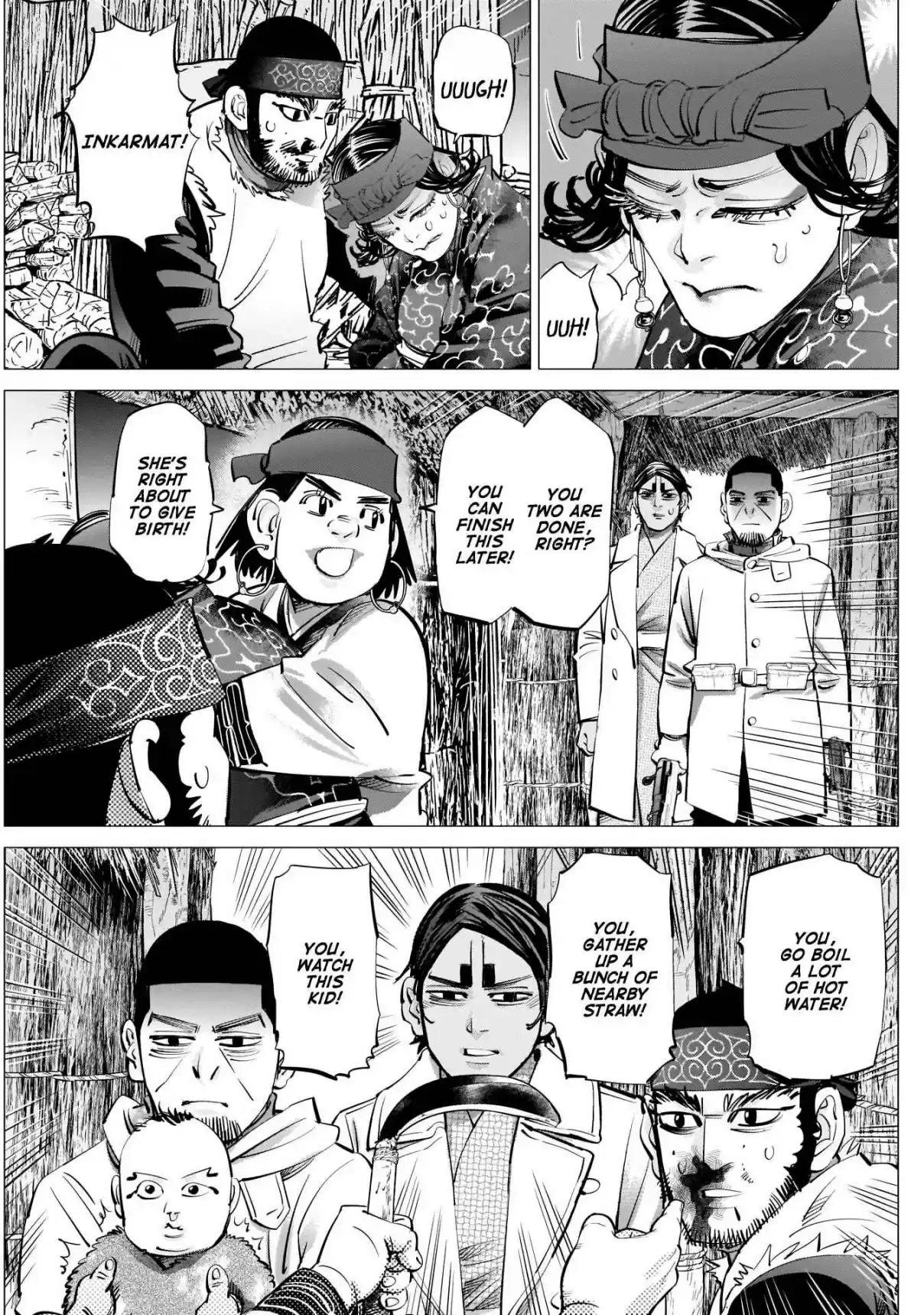 Golden Kamuy Ch. 231 Birth